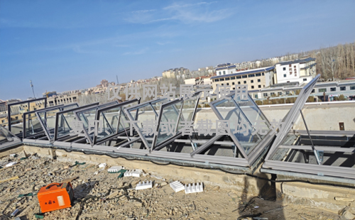 敦煌博物馆玛多排烟天窗