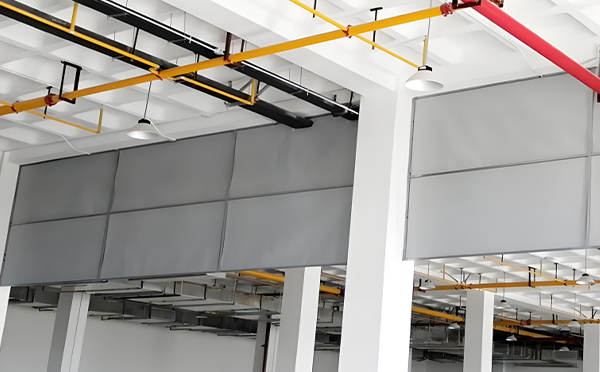 商场防烟分区常闭节点:玛多挡烟垂壁高度与控制器接线图解 商场防烟分区常闭节点:玛多挡烟垂壁高度与控制器接线图解