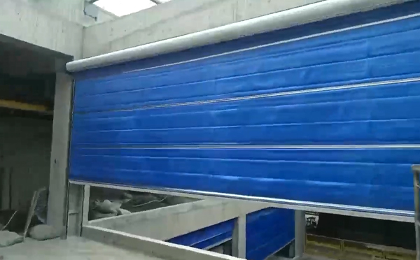 大型物流园区完成玛多防火门整体安装工程