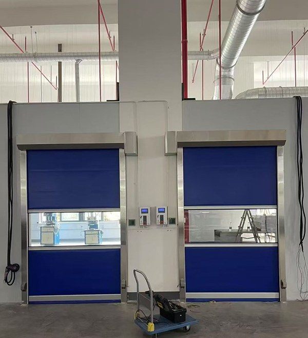 玛多快速玛多卷帘门助力食品加工车间环境升级